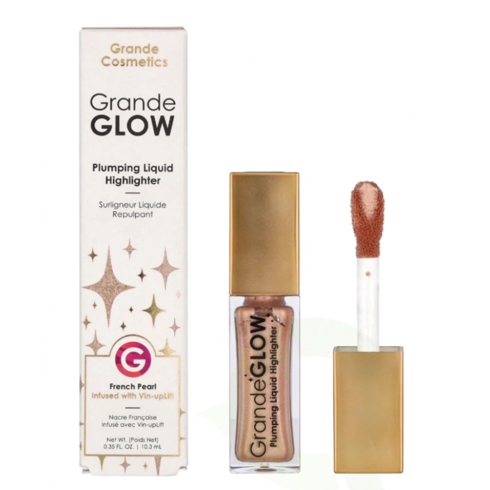 GRANDE COSMETICS GrandeGLOW Plumping Liquid Highlighter French Pearl 10.3ml BNIB